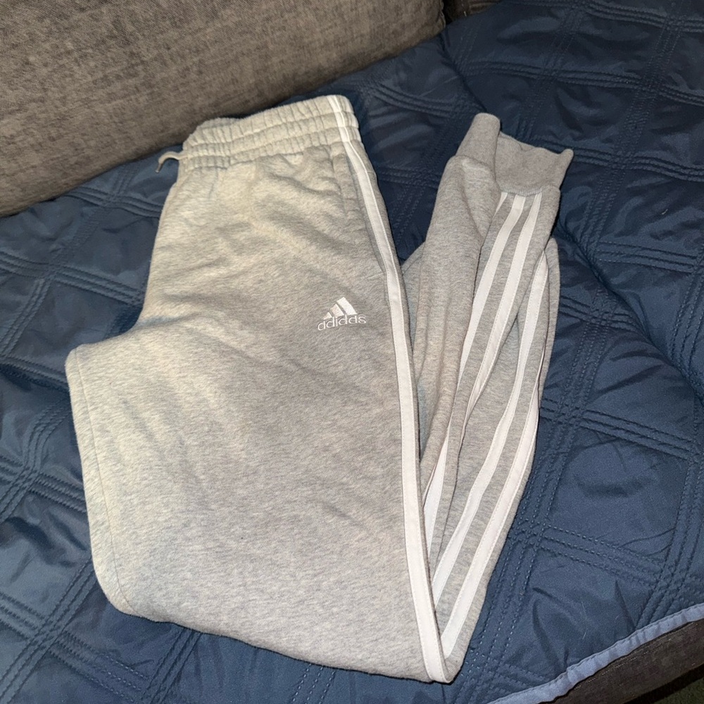 Adidas Women’s Light Gray Joggers